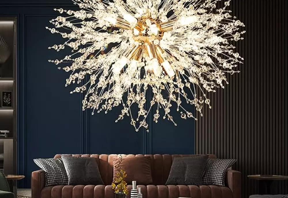 crystal ball chandelier